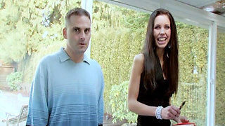 Mature Brunette MILF Gets Pounded Hard in Doggy