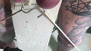 Goode Girl Unholy Crucifix Ballbusting Pt3