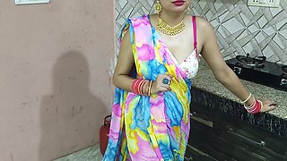 Indian Desi Husband Wants Again Sex but Bhabhi Not in Mood in Kitchen