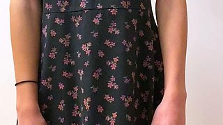 Awesome Teen With Big Boobs Dildo Masturbation