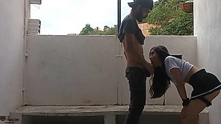 My Horny Neighbor Enters My House And Gives Me A Good Fuck In The Basement - Porn In Spanish
