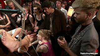 Princess Donna Throws a B-day Party Full of Sex, Bondage & Humiliation