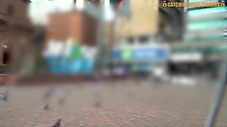 Colombian Teen Surrenders to Sexy Public Passion