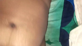 Aunty looks beautiful in pink saree, I fucked her.