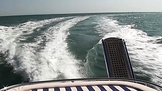 Brunette from village blowjob outdoors