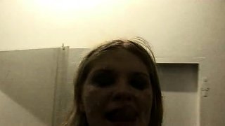 Amateur gorgeous blonde cumshot compilation