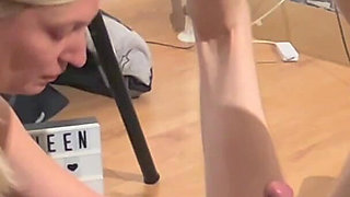 Legs Chained up, Balls Tied Down, Ruined Multiple Times