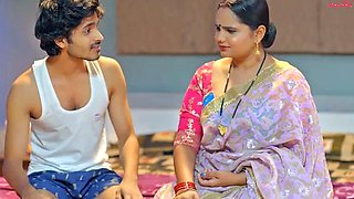 Tiny Indian MILF Naomi Shah swallows a stiff cock
