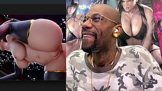 Big Breast Tight Bald Pussy Asian Slut Riding a Hard Cock, Anal Fucking a Jiggly Bald Pussy Asian Baddie