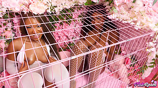Pink Room Ep.36 Obedient Cuties Poppy & Lana Love to Please and Drink Piss