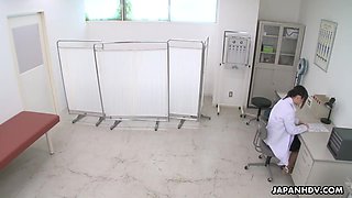 Tomomi Motozawa - Japanese Nurse, Tomomi Is Horny, Uncensored