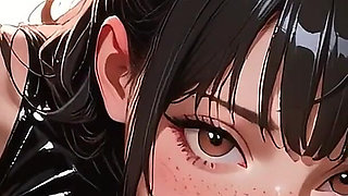 Cute Girl Sloppy Blowjob Anime Hentai