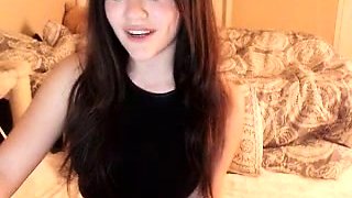 Leann amateur beautiful brunette with big boobs