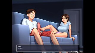 Hot Sexy Bitch Gets Her Pussy Creampied by Stepbrother