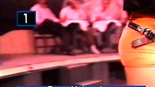 Sexy amateur blonde hot sex in public