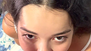 Sucking Soft and Feeling the Veiny Cock Get Hard Inside the Mouth - Facial Cumshot in Part 2 Available on Vip