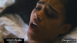 Beautiful Ebony Scarlit Scandal can't help but cums from hardcore fuck - Vixenplus