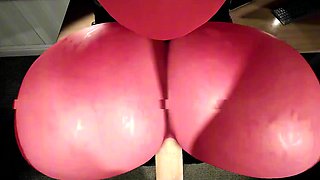 Busty 3d animated furry chick is getting her phat pussy fucked by a big cock guy