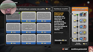 A small and beautiful Japanese oni girl, gets horny and strips, making my dick hard (Zenless Zone Zero Gameplay 4)