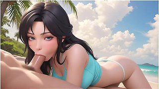 Car Toon In Ai Generated - Brothers Wife Takes Me To Nude Beach