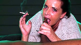 DaCada's BBC smoking blowjob