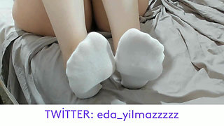 Foot- Foot Fetish- Turkish Foot- Turkish Foot Fetish- Socks- Turkish MILF- Turkish Porn- Turkish Owner