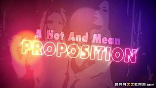 A Hot And Mean Proposition With Alessandra Jane, Anastasia Doll - Brazzers