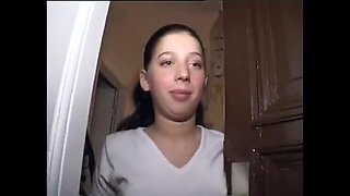 Horny Brunette MILF with Big Round Ass Gets Fingered and Pussy Licked at Casting