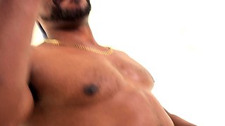 Big cock EXGF interracial busty geek coed blowjob