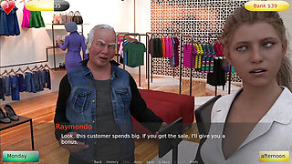 The Way to Increase Sales of Clothings : A Old Man & Amy