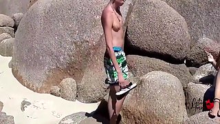 Fucking The Hotties Ass On The Beach
