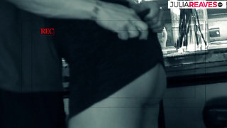 Hot blonde sucks a monster cock then gets fucked to a cumshot