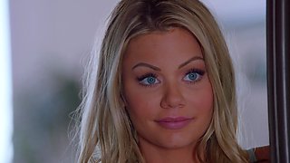 Riley's massive fake tits bouncing in HD as Markus plows her tight ass