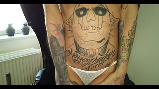 Tittyfuck with Dildo