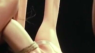 Skinny Slave in Bondage Whipped by Fat SSBBW Mistress