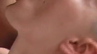 Two Sluts Ass Fucked and Cummed in Mouth and Head by Two Monster Cocks Vintage