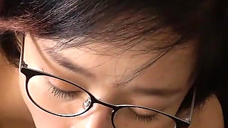 Korean Beauty with Her Glasses - Secretly Ample Bust Are Just Begging to Be Squeezed