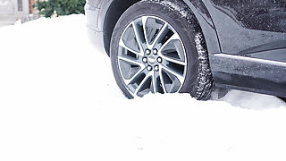 Help, My Car Is Stuck in the Snow.