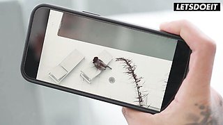 Watch sassy Luiza Marcato and Leo Santos's movie