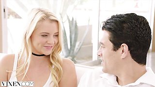 Wonderful Xander and Riley's standing doggy style sex