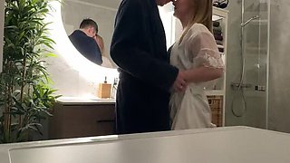 Norwegian Couple Fucking in Shower - Real Homemade Amateur Sex in 4K