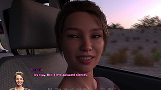 Bigcock Hitchhiker Fucked and Creampied a Desperate MILF