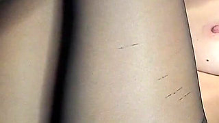 Nylon Pussy Teasing Show!