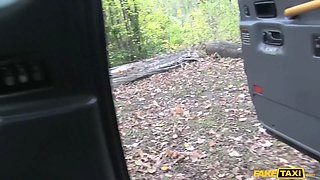 Faux taxi - Tina Kay fucked in the bum outside on the bonnet of a london taxi