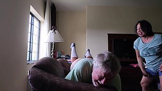 Sexy huge ass latina amateur rides fetish dudes cock