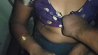 Desi Indian Sister-in-law Left Today by Brother-in-law Sitting on the Chair