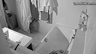 Stacked brunette goes solo toys and masturbation