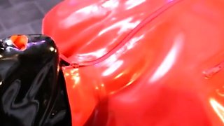 gentle fetish anal actions with latex and bdsm