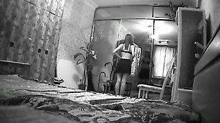 Naked stepmother (intimate voyeur home footage)