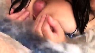 Beautiful brunette with big boobs jerk off instrucions